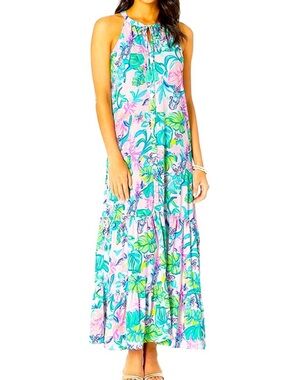 hadley smocked maxi dress Hadly Smocked Maxi Dress